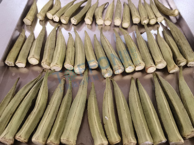 秋葵凍干：蔬菜凍干技術(shù)應用秋葵冷凍干燥加工